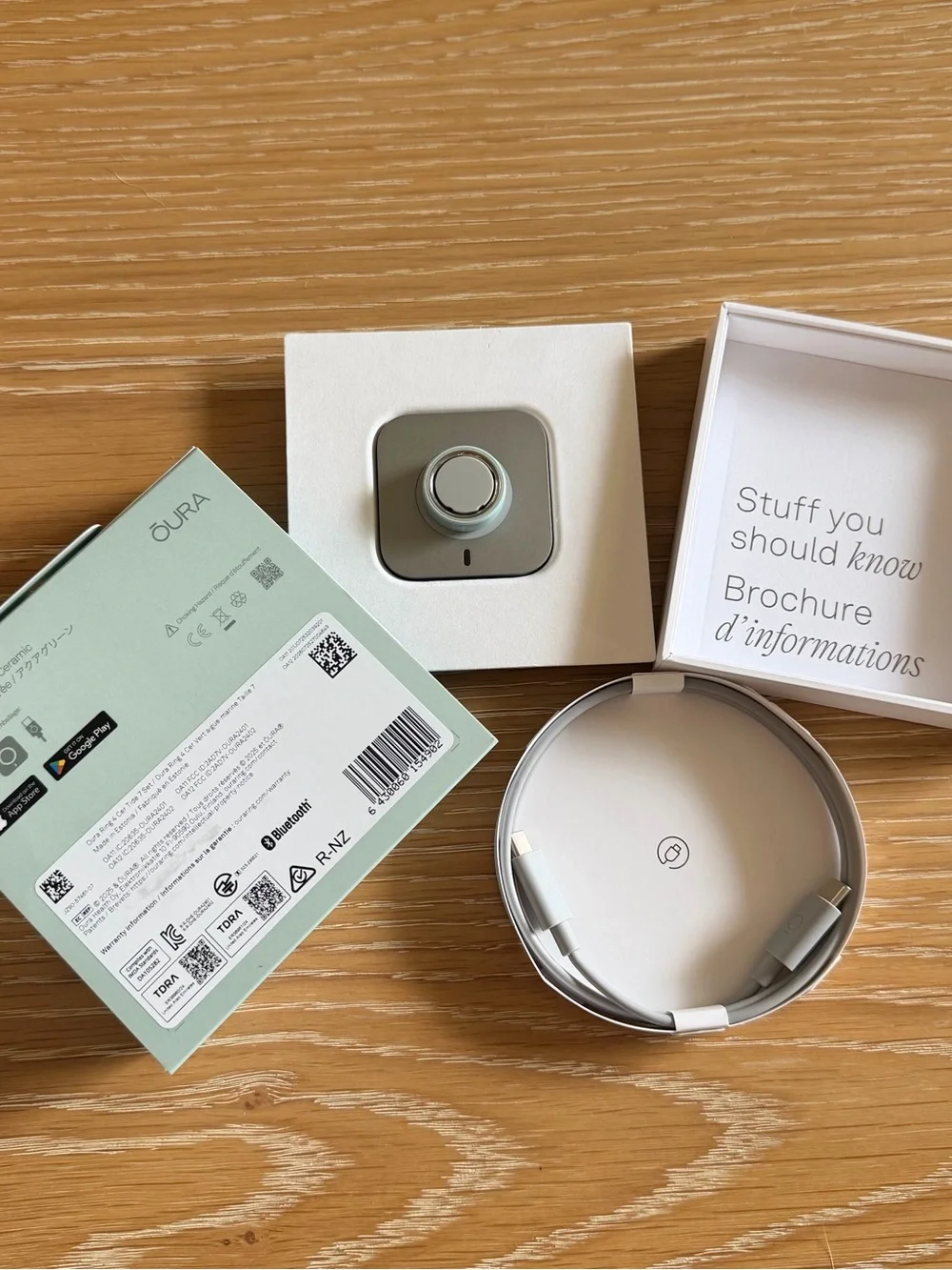 Oura Ring 4 Ceramic Finish Color Tide